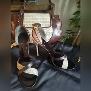 FENDI Zucchi+Calf Ladies Sandal